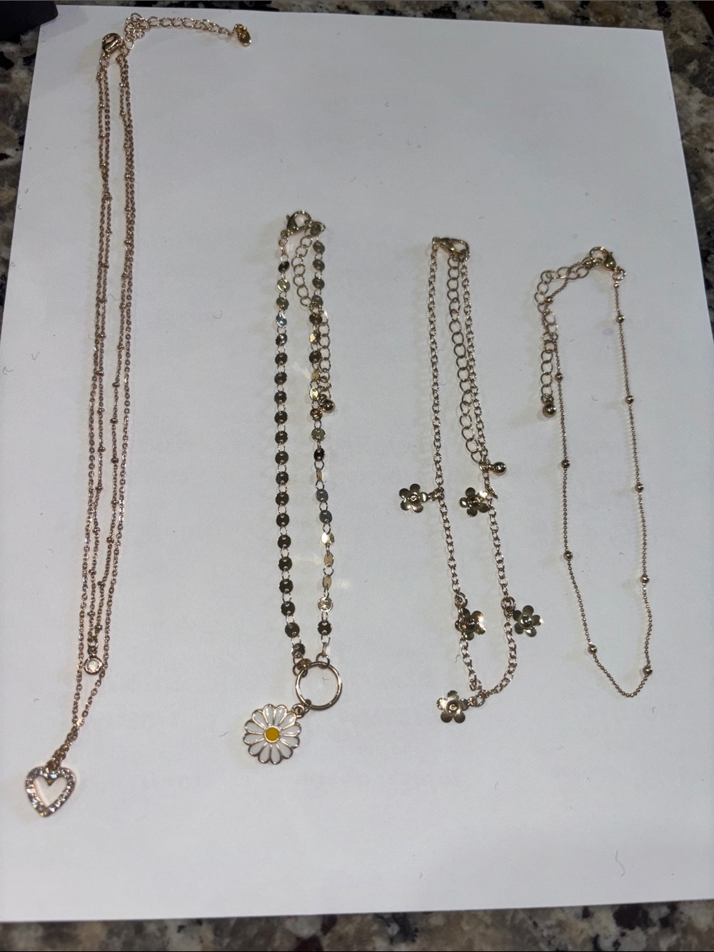 Gold Costume Jewelry Lot - Unbranded Women’s Jewelry